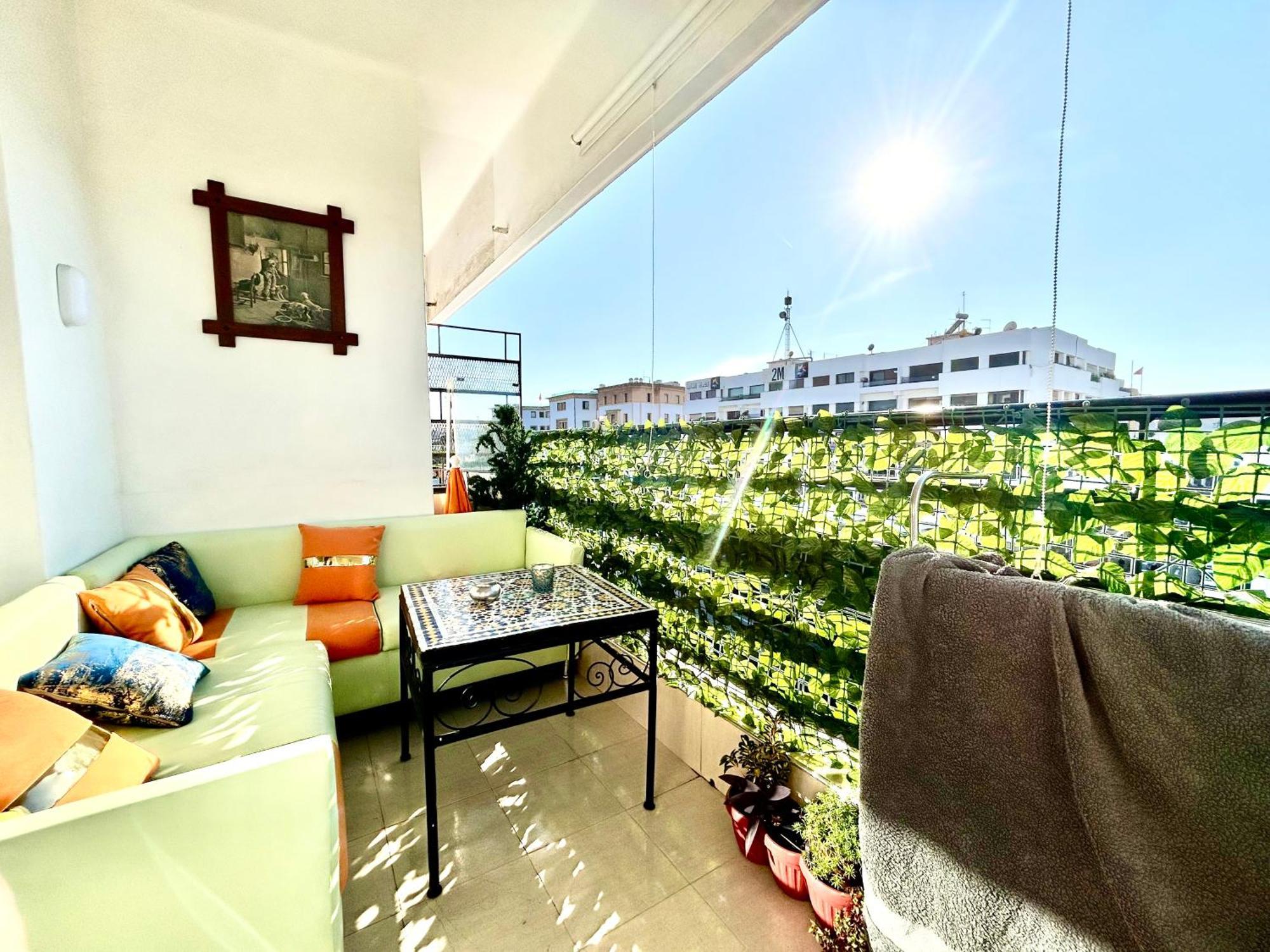 Panoramic View Of Downtown Rabat Apartamento Exterior foto